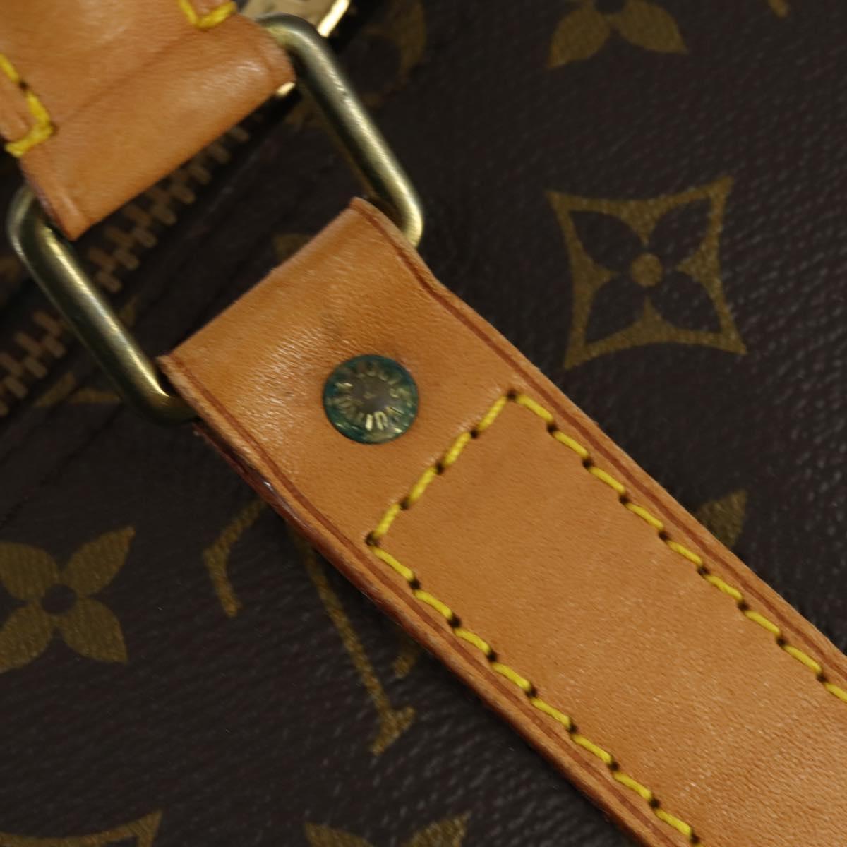 LOUIS VUITTON Monogram Keepall 55 Boston Bag M41424 LV Auth ka426