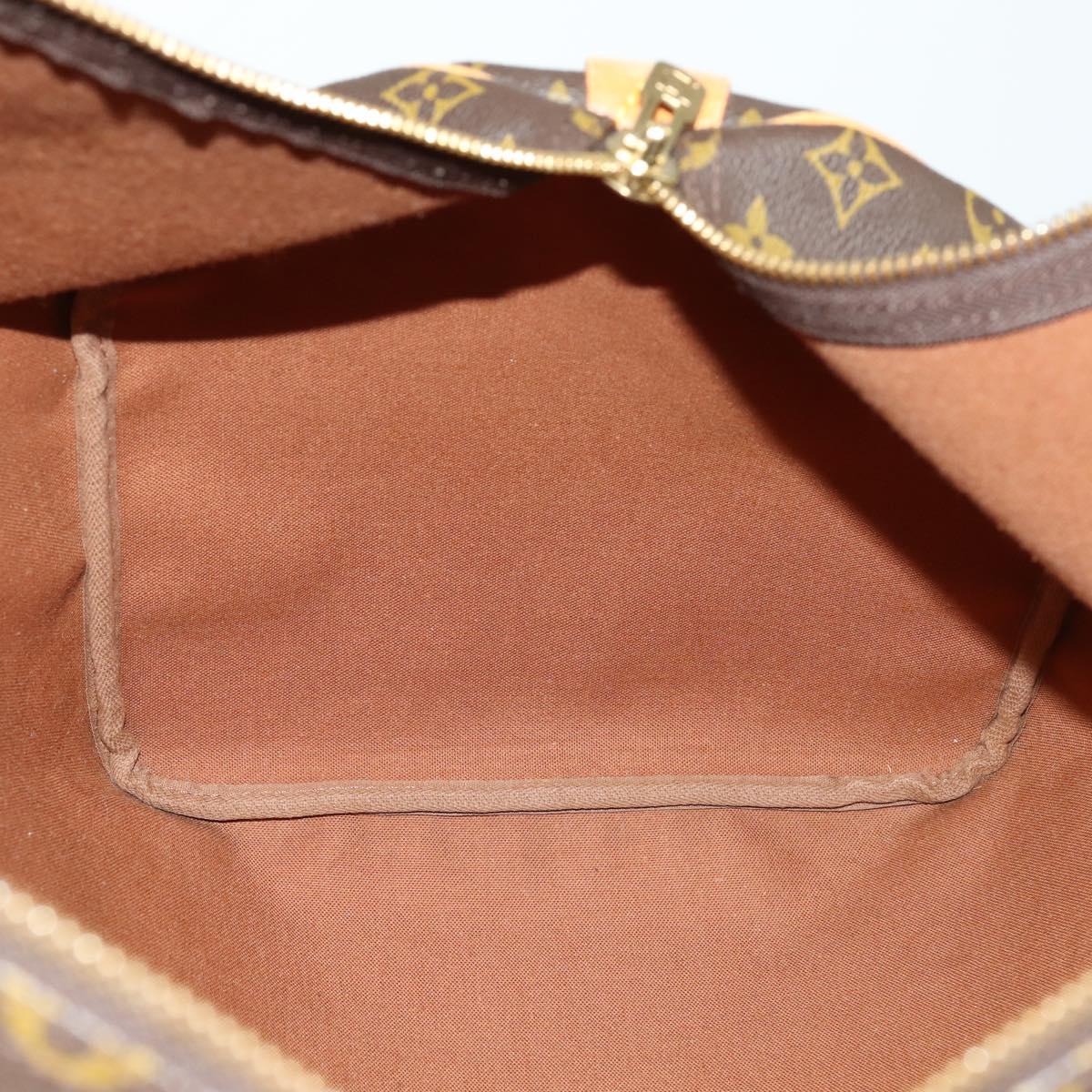 LOUIS VUITTON Monogram Keepall 55 Boston Bag M41424 LV Auth ka426