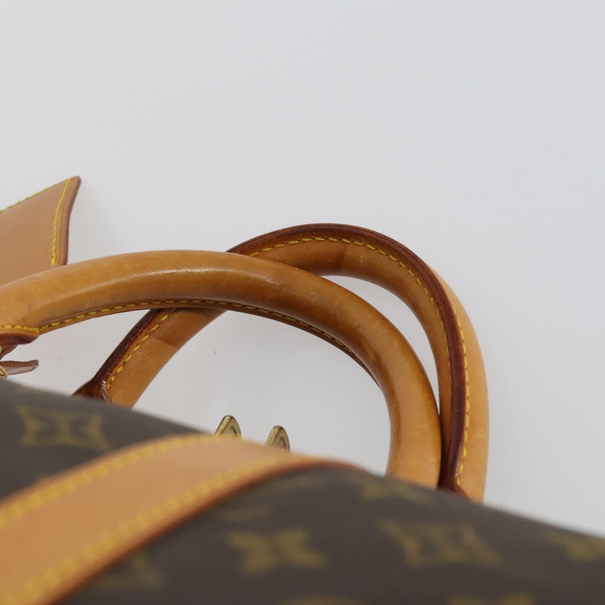 LOUIS VUITTON Monogram Keepall 55 Boston Bag M41424 LV Auth ka426