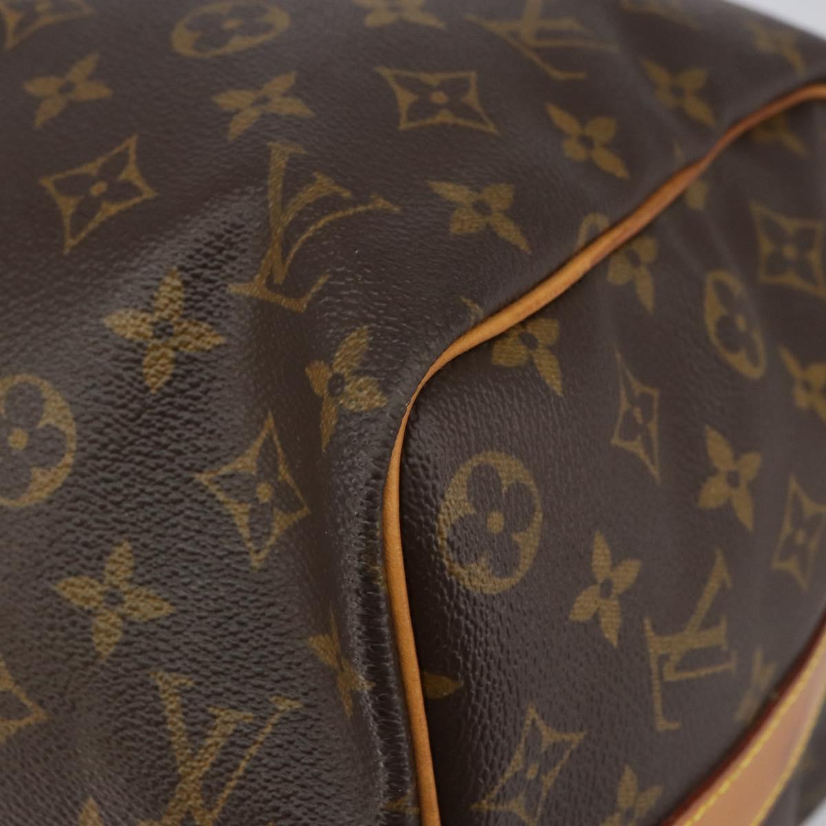 LOUIS VUITTON Monogram Keepall Bandouliere 45 Boston Bag M41418 LV Auth ka427