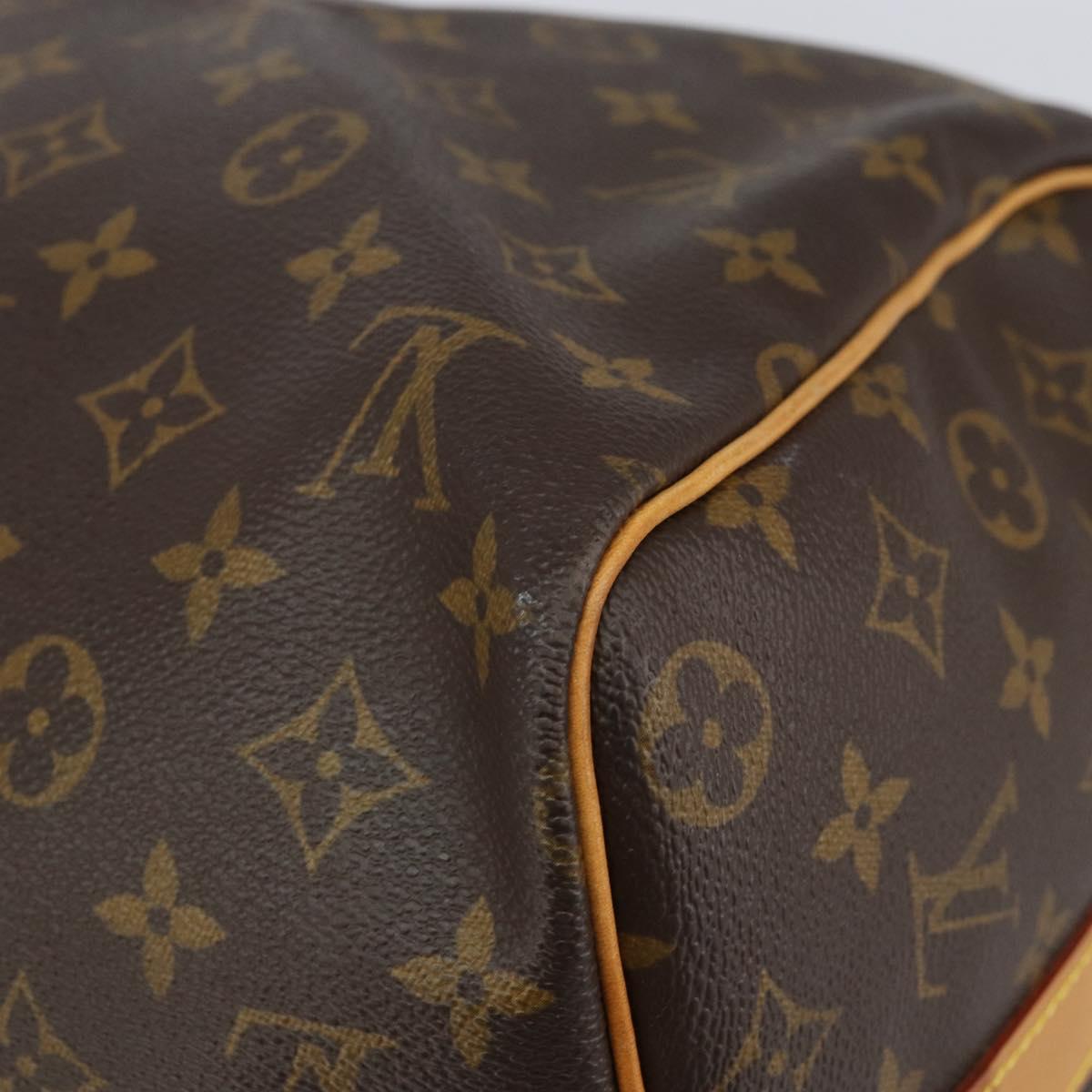 LOUIS VUITTON Monogram Keepall Bandouliere 45 Boston Bag M41418 LV Auth ka427