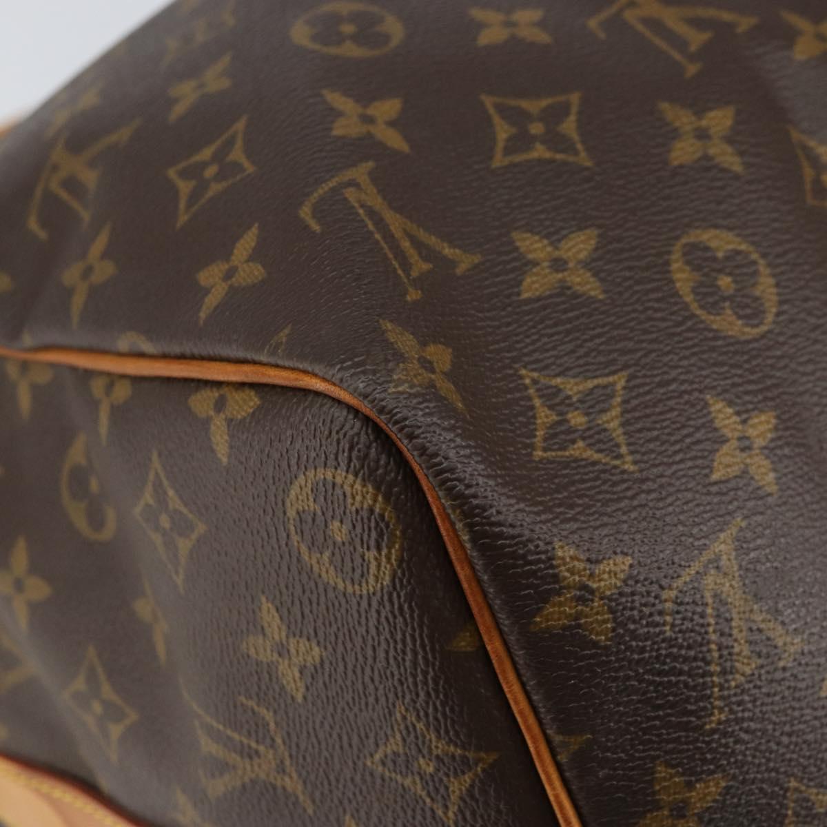 LOUIS VUITTON Monogram Keepall Bandouliere 45 Boston Bag M41418 LV Auth ka427