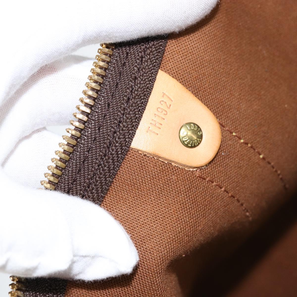 LOUIS VUITTON Monogram Keepall Bandouliere 45 Boston Bag M41418 LV Auth ka427