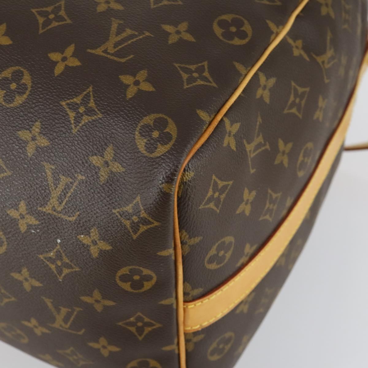 LOUIS VUITTON Monogram Keepall Bandouliere 50 Boston Bag M41416 LV Auth ka428