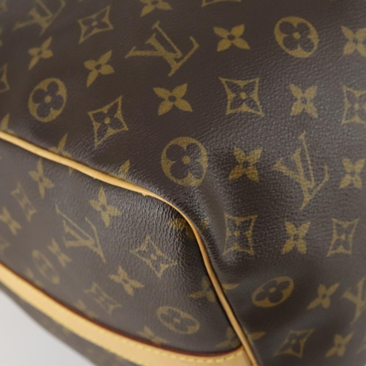 LOUIS VUITTON Monogram Keepall Bandouliere 50 Boston Bag M41416 LV Auth ka428