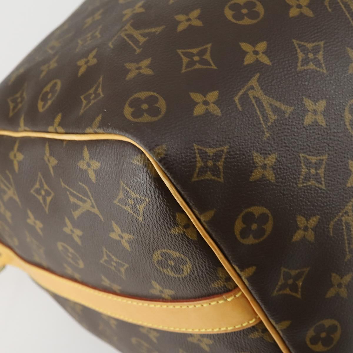 LOUIS VUITTON Monogram Keepall Bandouliere 50 Boston Bag M41416 LV Auth ka428
