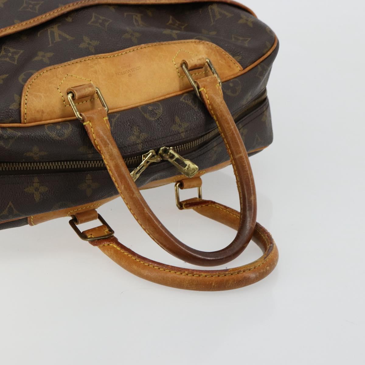 LOUIS VUITTON Monogram Deauville Hand Bag M47270 LV Auth ka4284