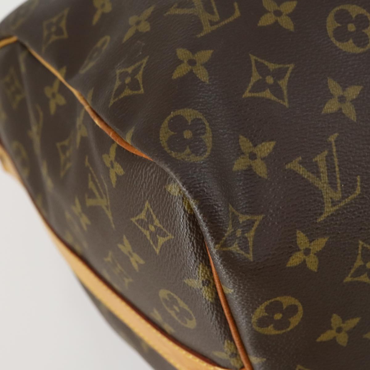 LOUIS VUITTON Monogram Keepall Bandouliere 50 Boston Bag M41416 LV Auth ka429