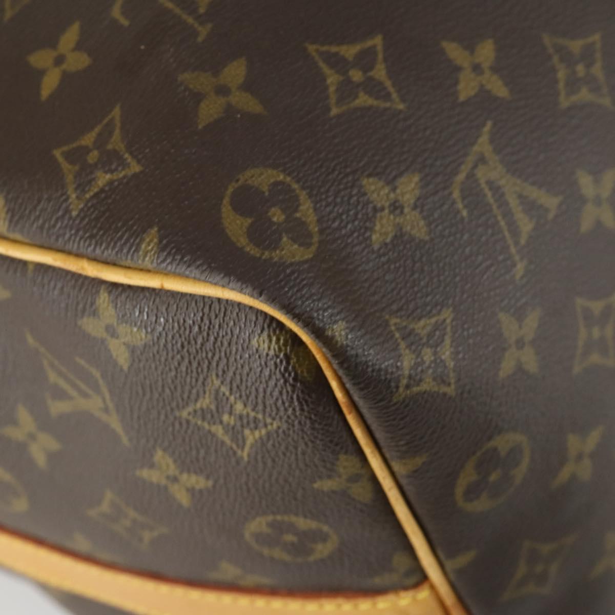 LOUIS VUITTON Monogram Keepall Bandouliere 50 Boston Bag M41416 LV Auth ka429