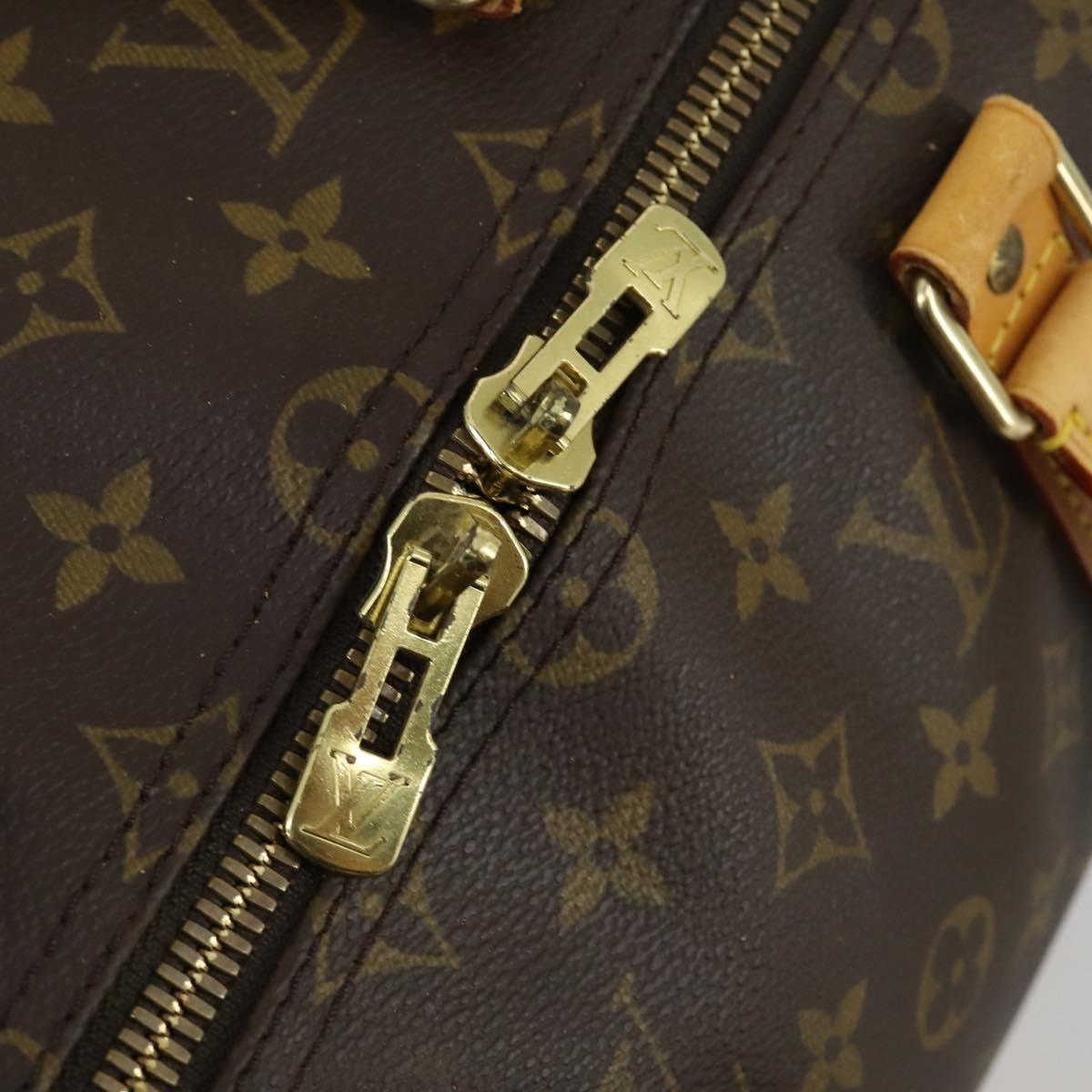 LOUIS VUITTON Monogram Keepall Bandouliere 50 Boston Bag M41416 LV Auth ka429