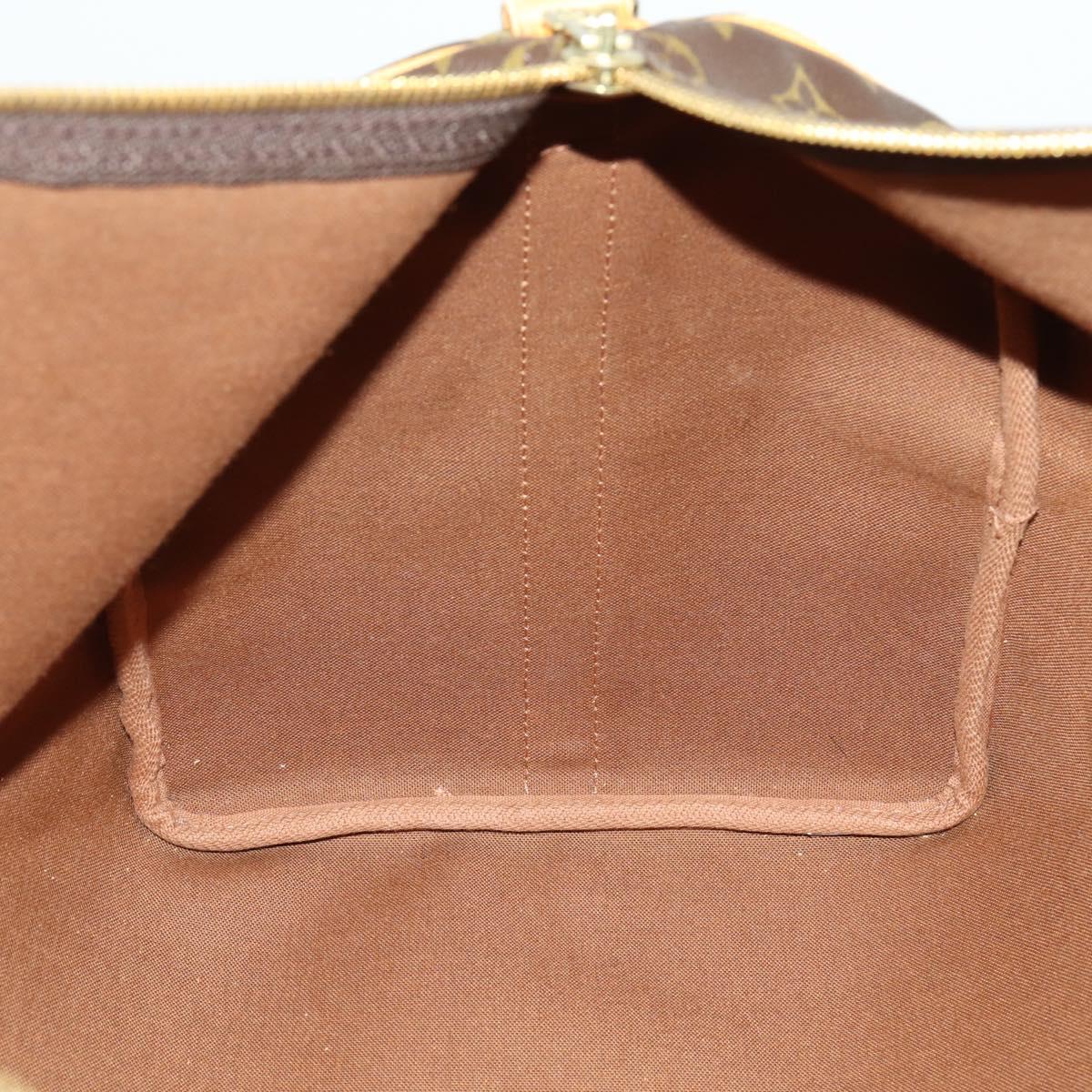 LOUIS VUITTON Monogram Keepall Bandouliere 50 Boston Bag M41416 LV Auth ka429