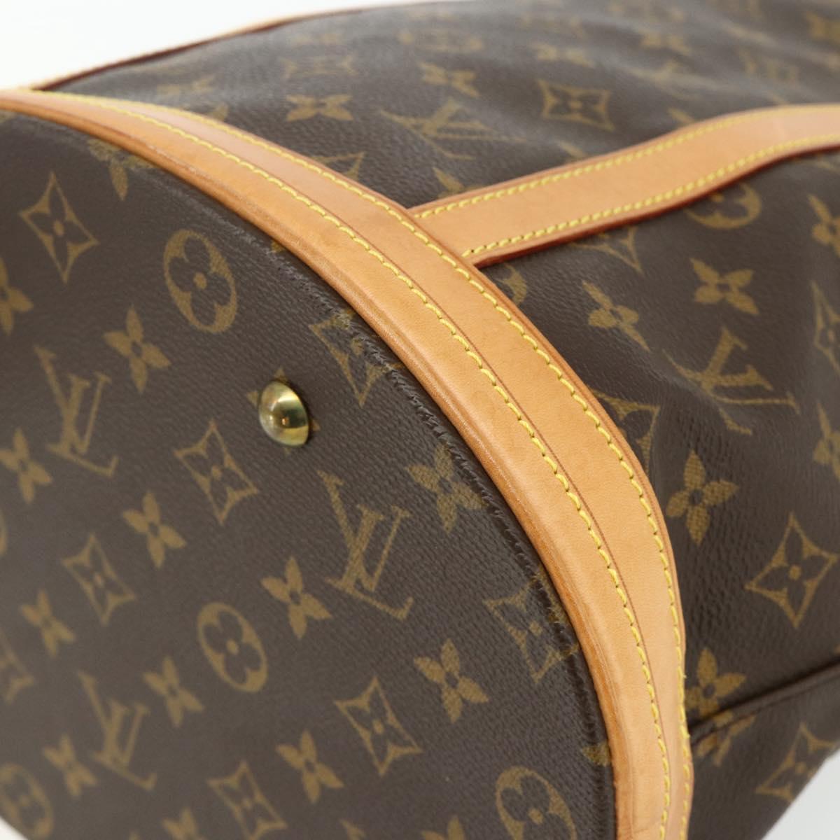 LOUIS VUITTON Monogram Bucket GM Shoulder Bag M42236 LV Auth ka4290