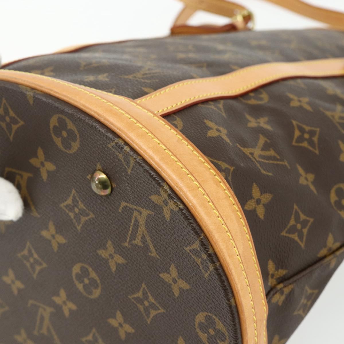 LOUIS VUITTON Monogram Bucket GM Shoulder Bag M42236 LV Auth ka4290