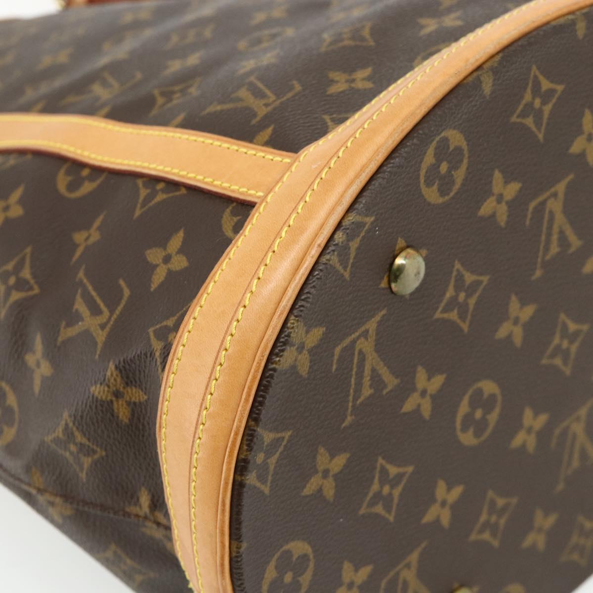 LOUIS VUITTON Monogram Bucket GM Shoulder Bag M42236 LV Auth ka4290