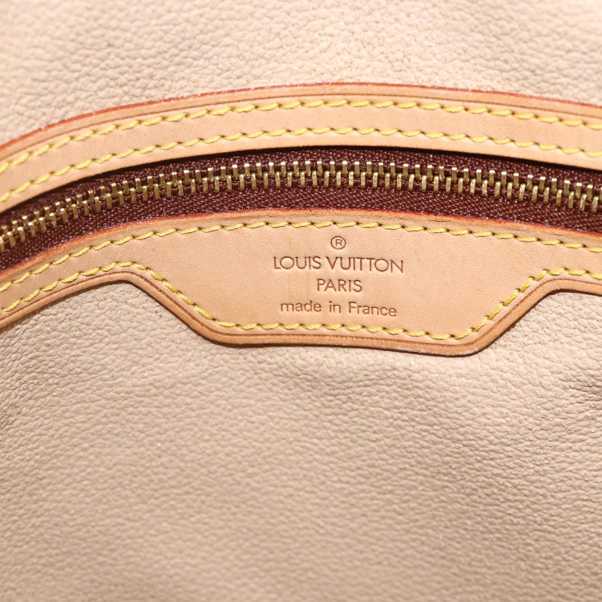 LOUIS VUITTON Monogram Bucket GM Shoulder Bag M42236 LV Auth ka4290