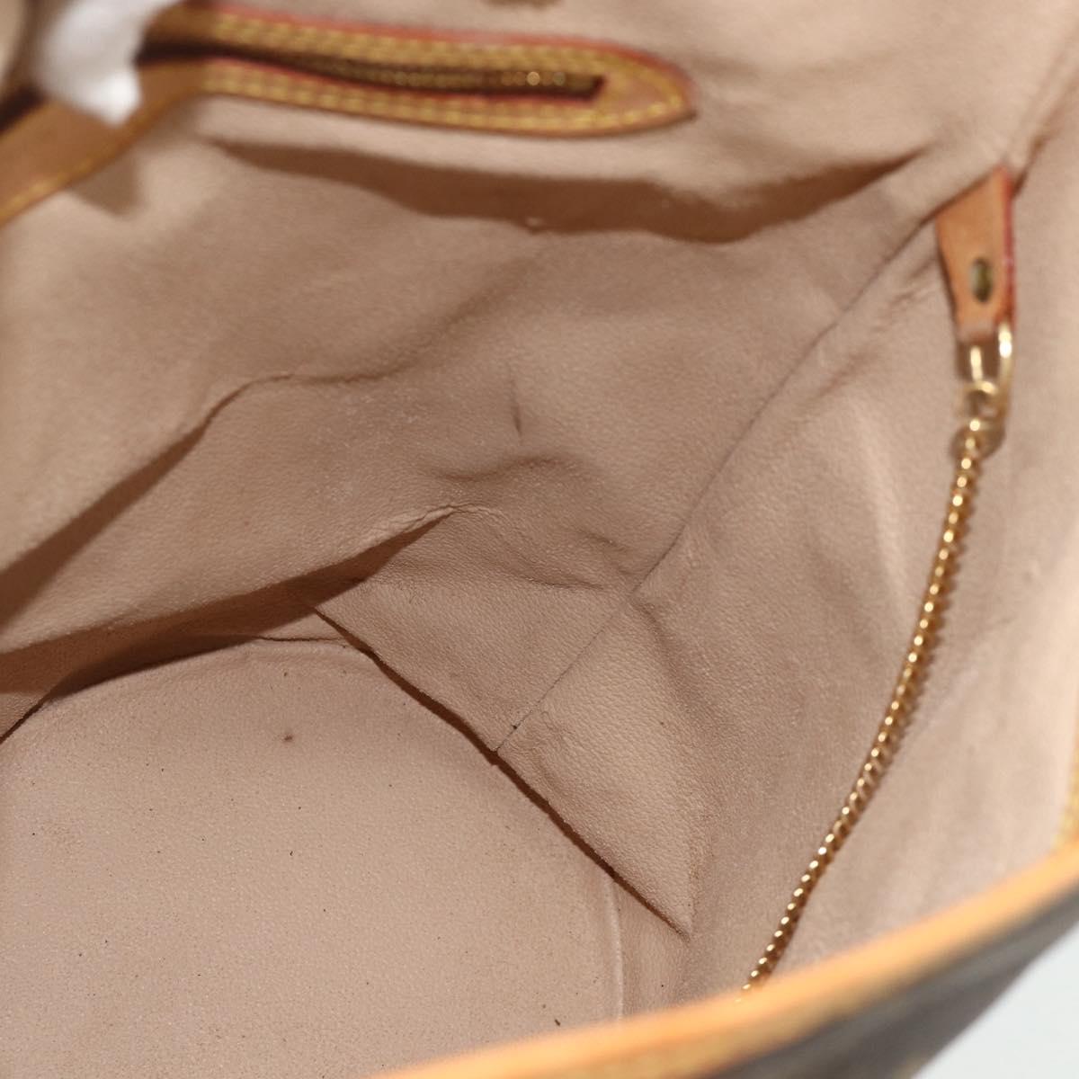 LOUIS VUITTON Monogram Bucket GM Shoulder Bag M42236 LV Auth ka4290