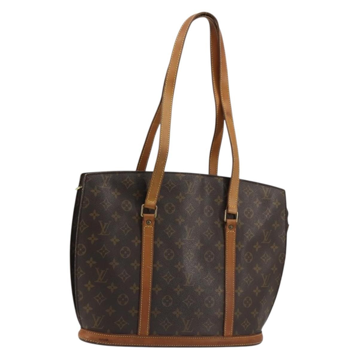 LOUIS VUITTON Monogram Babylone Tote Bag M51102 LV Auth ka4291