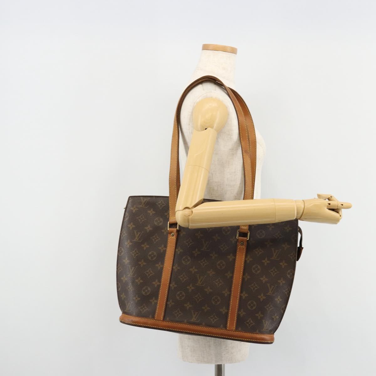 LOUIS VUITTON Monogram Babylone Tote Bag M51102 LV Auth ka4291