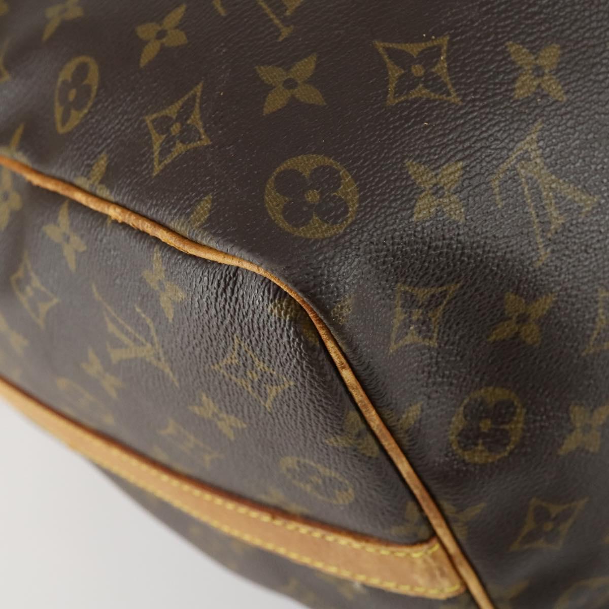 LOUIS VUITTON Monogram Keepall Bandouliere 50 Boston Bag M41416 LV Auth ka430