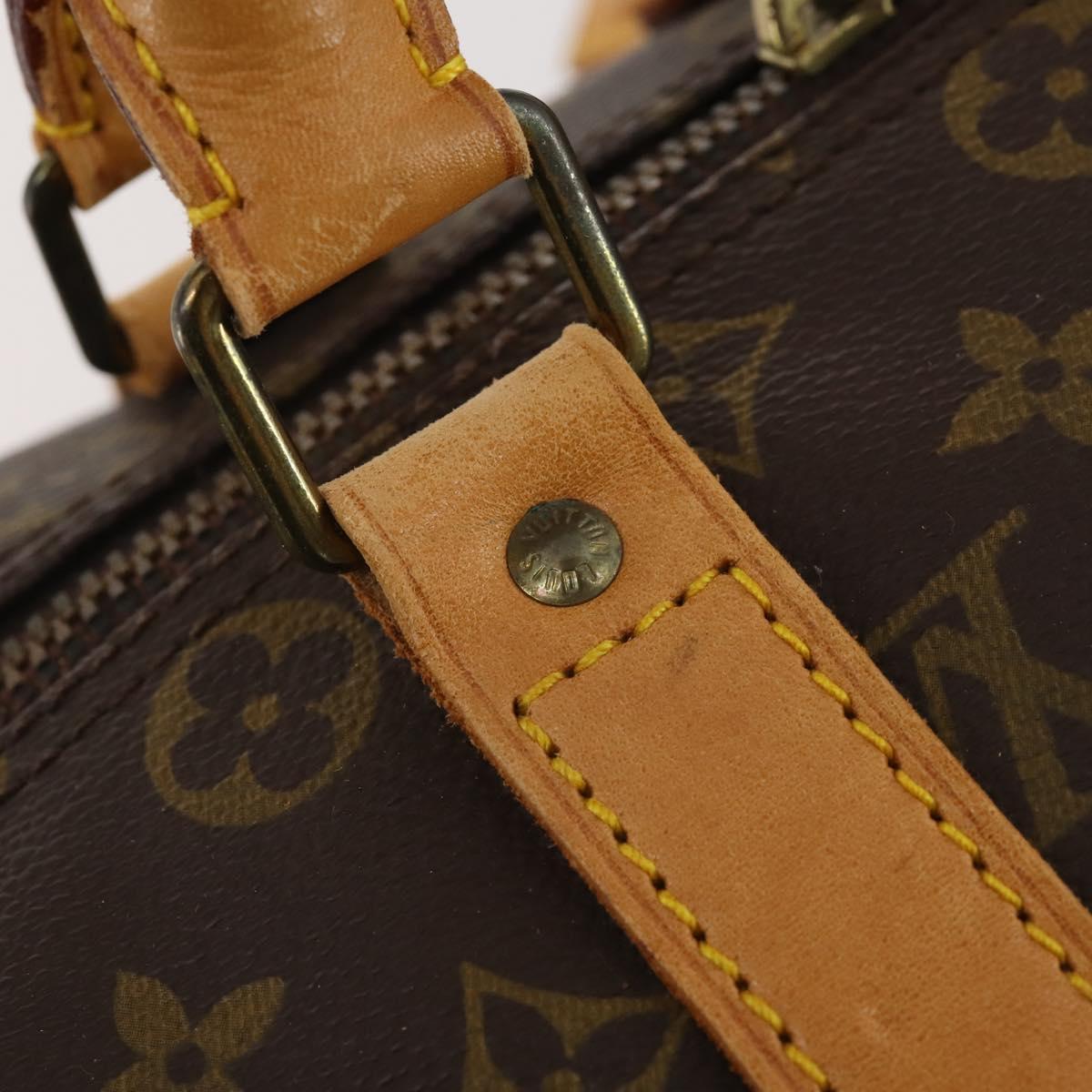 LOUIS VUITTON Monogram Keepall 45 Boston Bag M41428 LV Auth ka4305