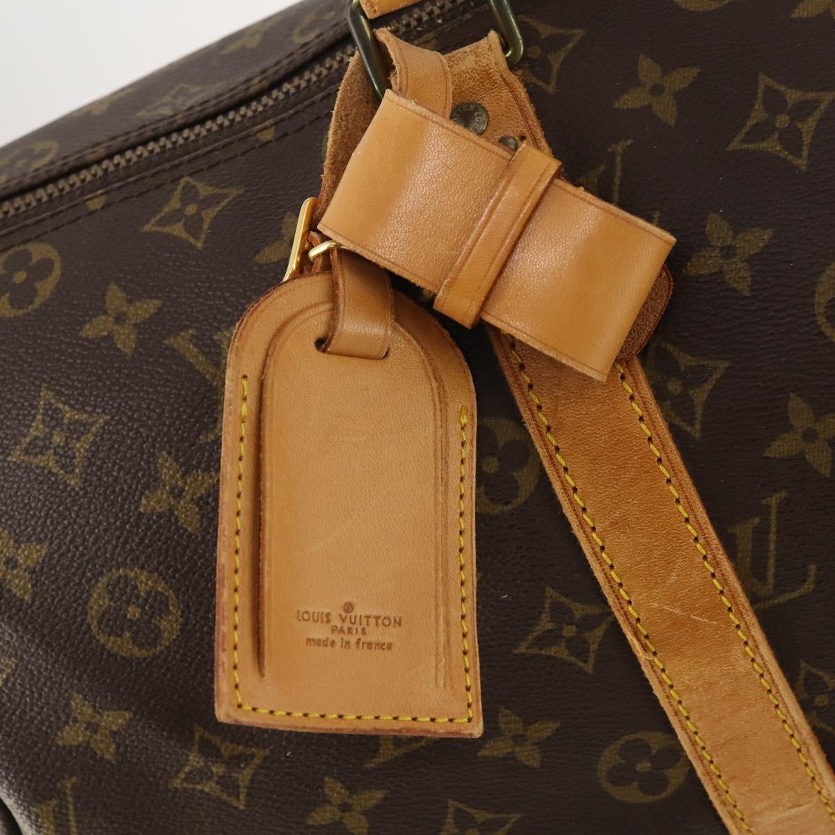 LOUIS VUITTON Monogram Keepall 45 Boston Bag M41428 LV Auth ka4305