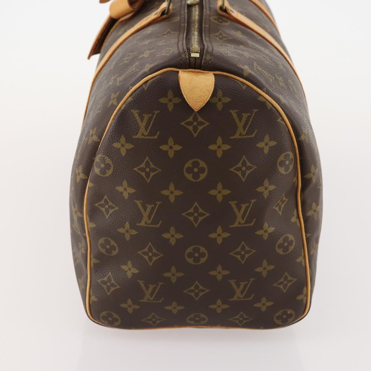 LOUIS VUITTON Monogram Keepall 45 Boston Bag M41428 LV Auth ka4305