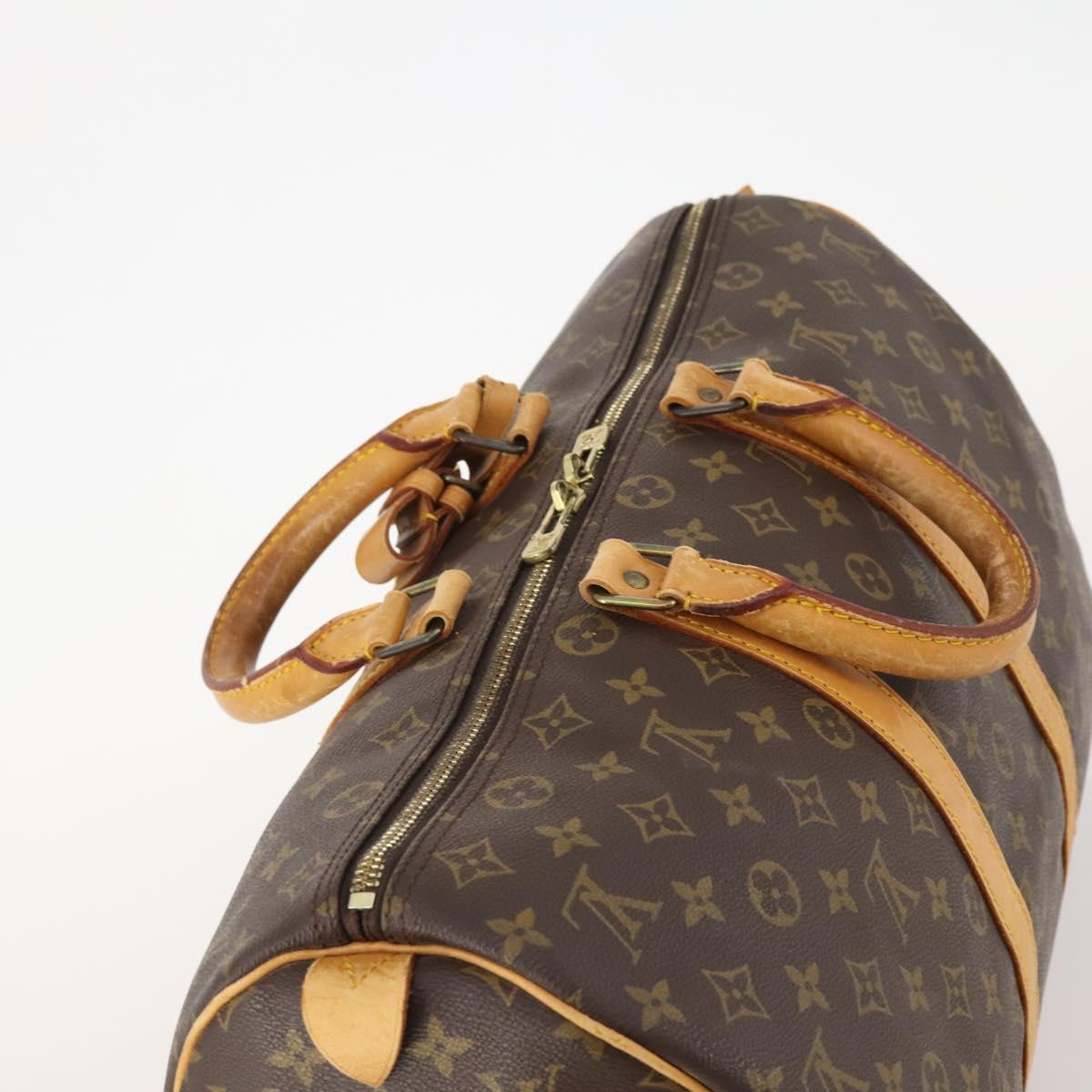 LOUIS VUITTON Monogram Keepall 45 Boston Bag M41428 LV Auth ka4305