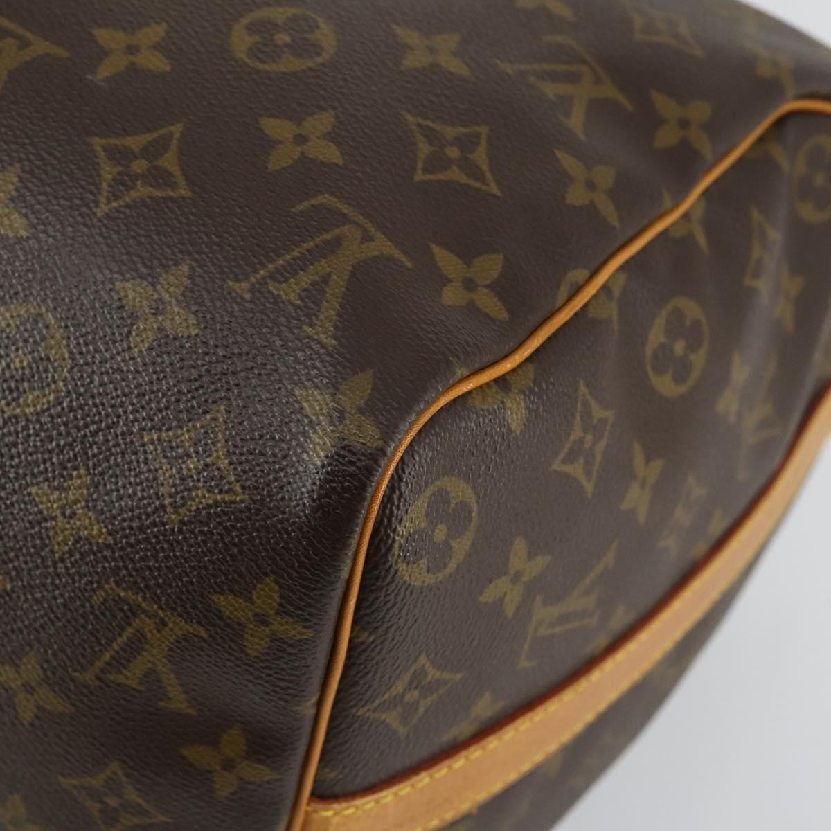LOUIS VUITTON Monogram Keepall Bandouliere 45 Boston Bag M41418 LV Auth ka431