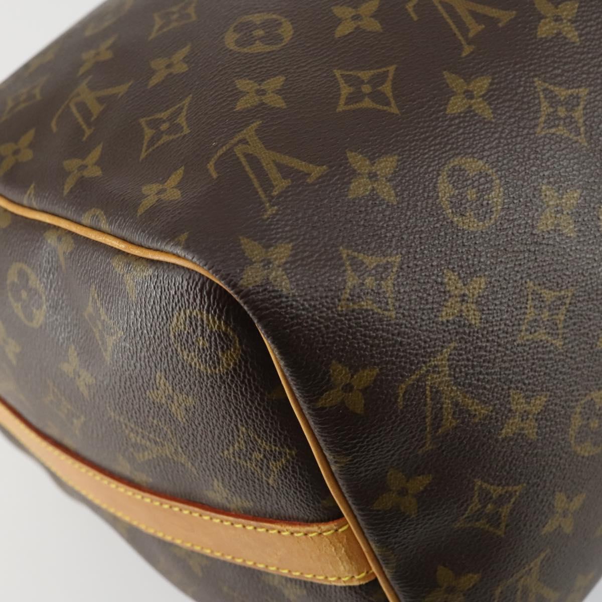 LOUIS VUITTON Monogram Keepall Bandouliere 45 Boston Bag M41418 LV Auth ka431