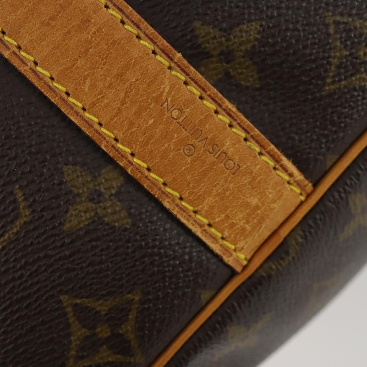 LOUIS VUITTON Monogram Keepall Bandouliere 45 Boston Bag M41418 LV Auth ka431