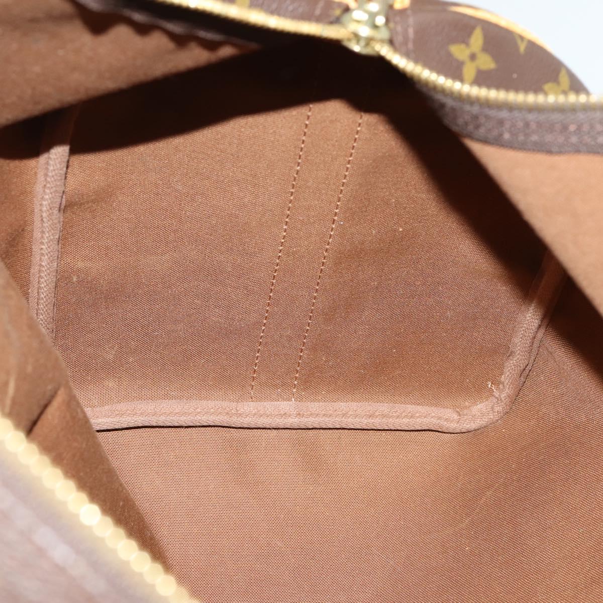 LOUIS VUITTON Monogram Keepall Bandouliere 45 Boston Bag M41418 LV Auth ka431