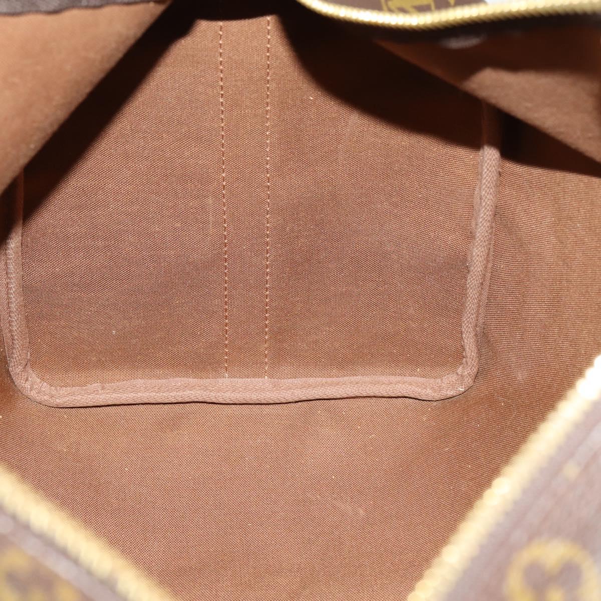 LOUIS VUITTON Monogram Keepall Bandouliere 45 Boston Bag M41418 LV Auth ka431