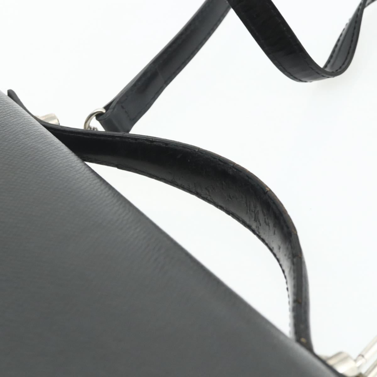 LOUIS VUITTON Taiga Monceau 28 Hand Bag SPO 2way Ardoise M32002 LV Auth ka4313