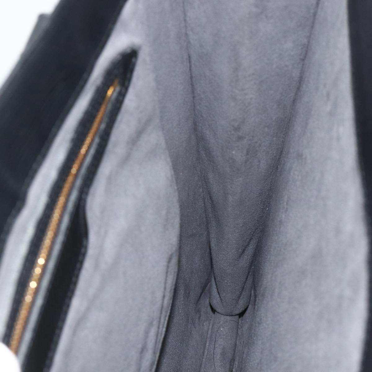 LOUIS VUITTON Epi Sac Plat Hand Bag Black M59082 LV Auth ka4319
