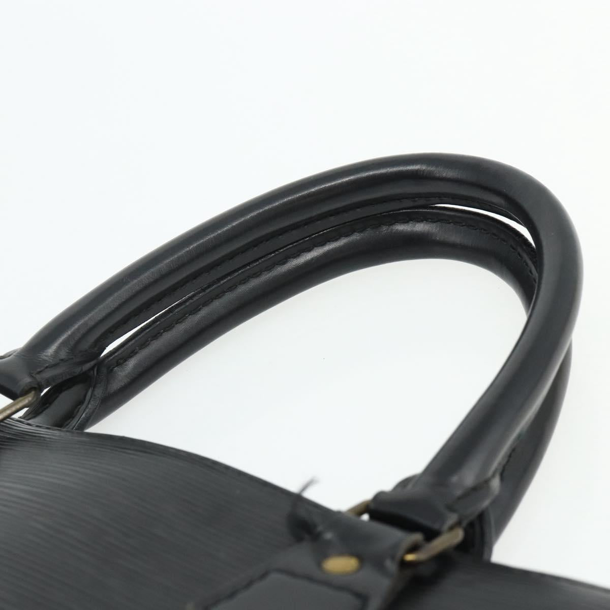 LOUIS VUITTON Epi Sac Plat Hand Bag Black M59082 LV Auth ka4319