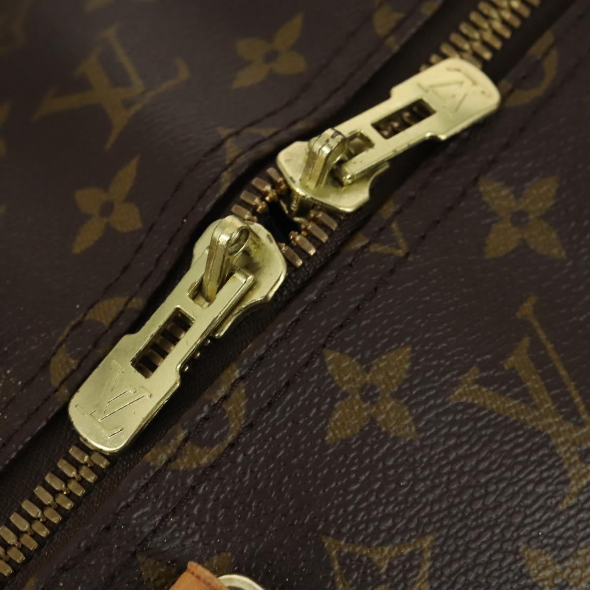 LOUIS VUITTON Monogram Keepall 55 Boston Bag M41424 LV Auth ka432
