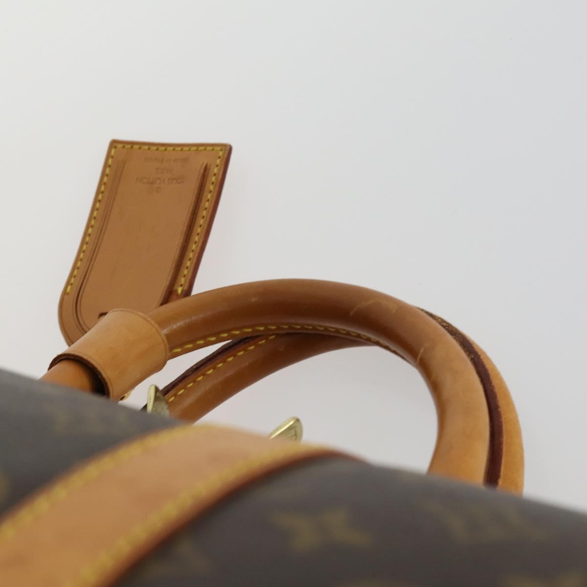 LOUIS VUITTON Monogram Keepall 55 Boston Bag M41424 LV Auth ka432