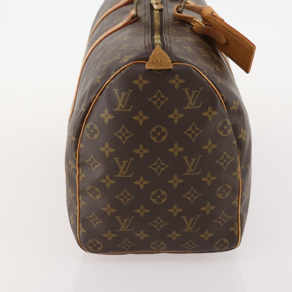 LOUIS VUITTON Monogram Keepall 45 Boston Bag M41428 LV Auth ka4320