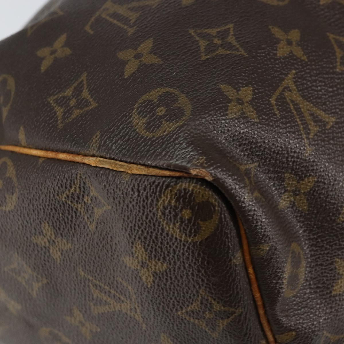LOUIS VUITTON Monogram Speedy 35 Hand Bag M41524 LV Auth ka433