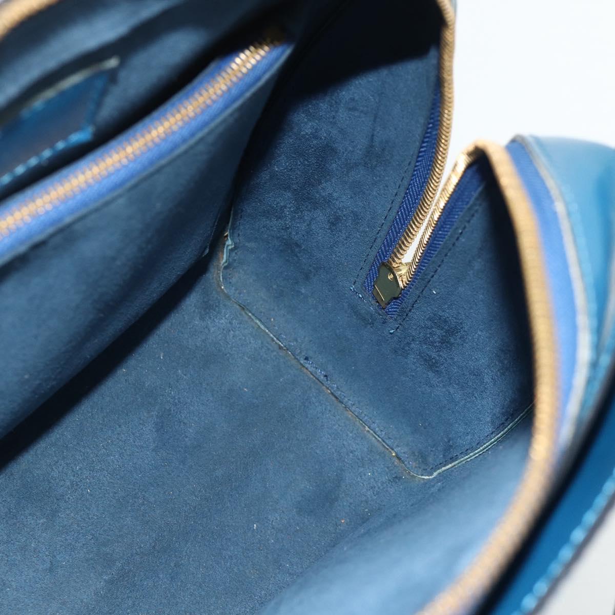 LOUIS VUITTON Epi Pont Neuf Hand Bag Blue M52055 LV Auth ka4330A