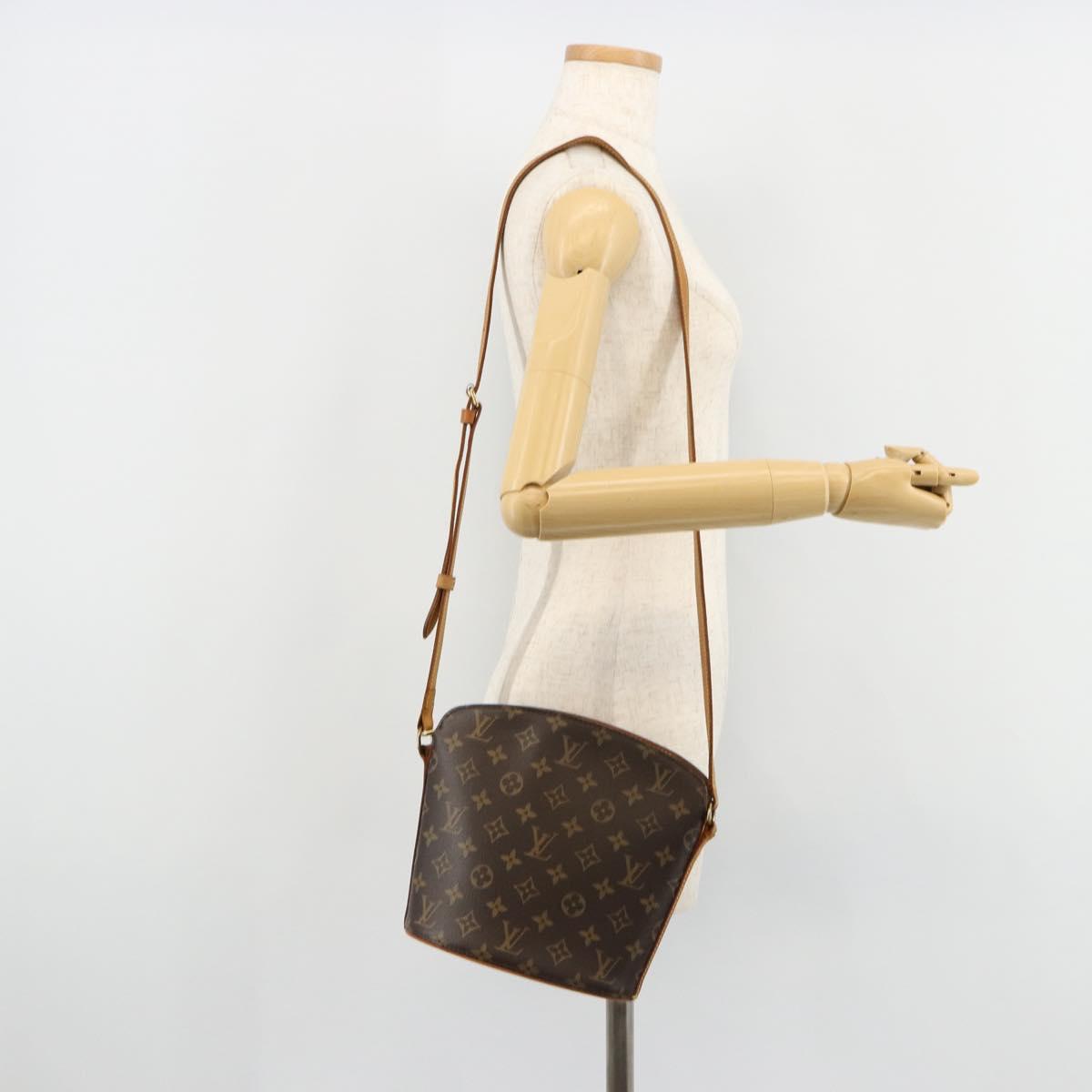 LOUIS VUITTON Monogram Drouot Shoulder Shoulder Bag M51290 LV Auth ka4331