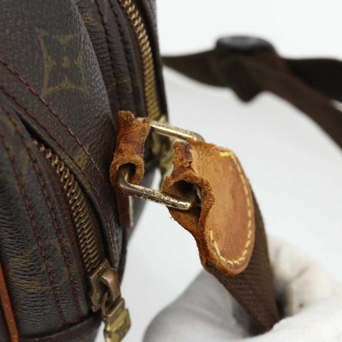 LOUIS VUITTON Monogram Reporter PM Shoulder Bag M45254 LV Auth ka4336