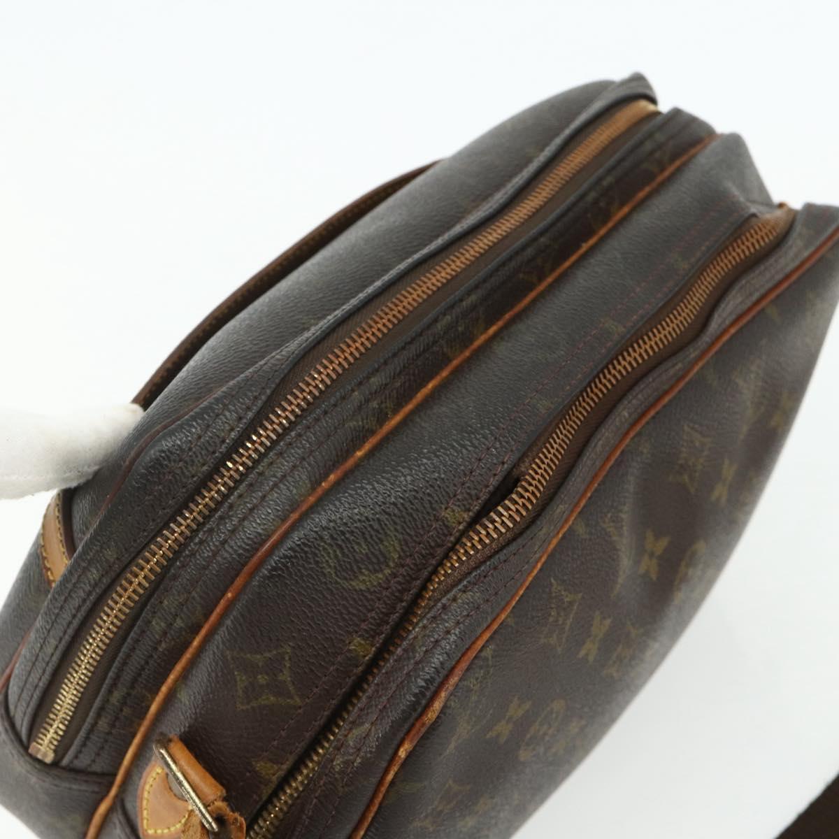 LOUIS VUITTON Monogram Reporter PM Shoulder Bag M45254 LV Auth ka4336