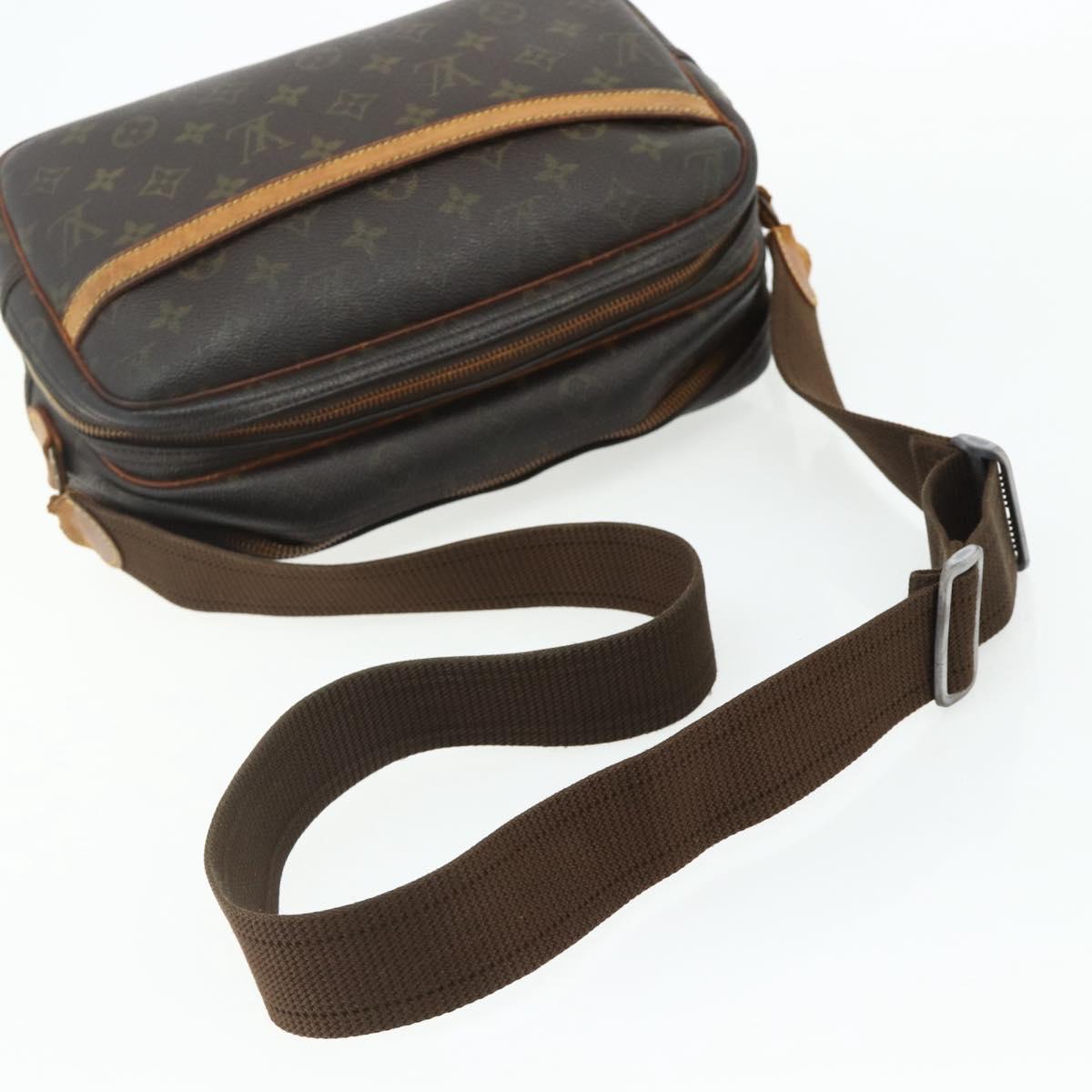 LOUIS VUITTON Monogram Reporter PM Shoulder Bag M45254 LV Auth ka4336