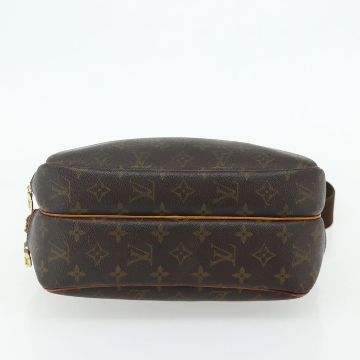 LOUIS VUITTON Monogram Reporter PM Shoulder Bag M45254 LV Auth ka4336