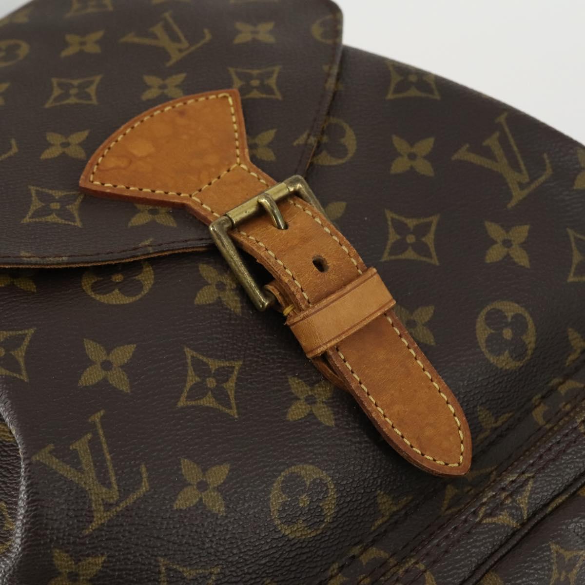 LOUIS VUITTON Monogram Montsouris GM Backpack M51135 LV Auth ka434