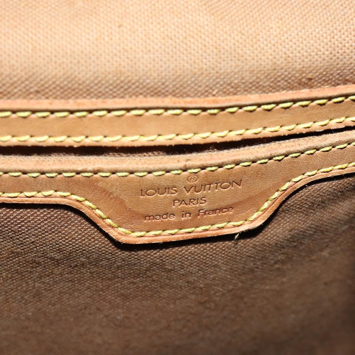 LOUIS VUITTON Monogram Montsouris GM Backpack M51135 LV Auth ka434