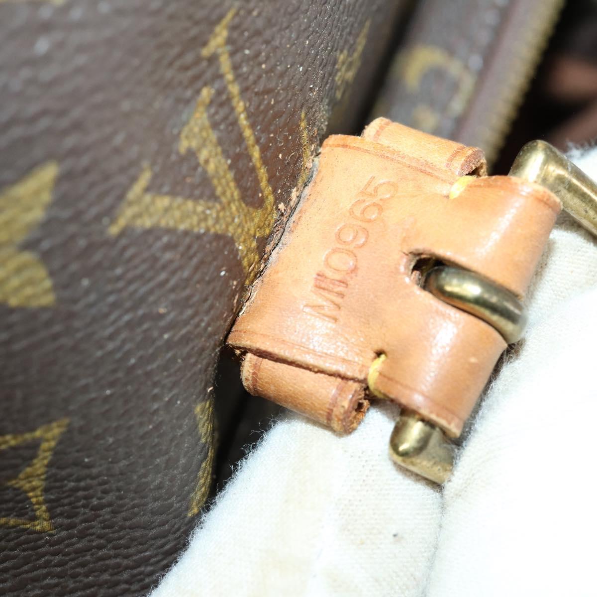 LOUIS VUITTON Monogram Montsouris GM Backpack M51135 LV Auth ka434