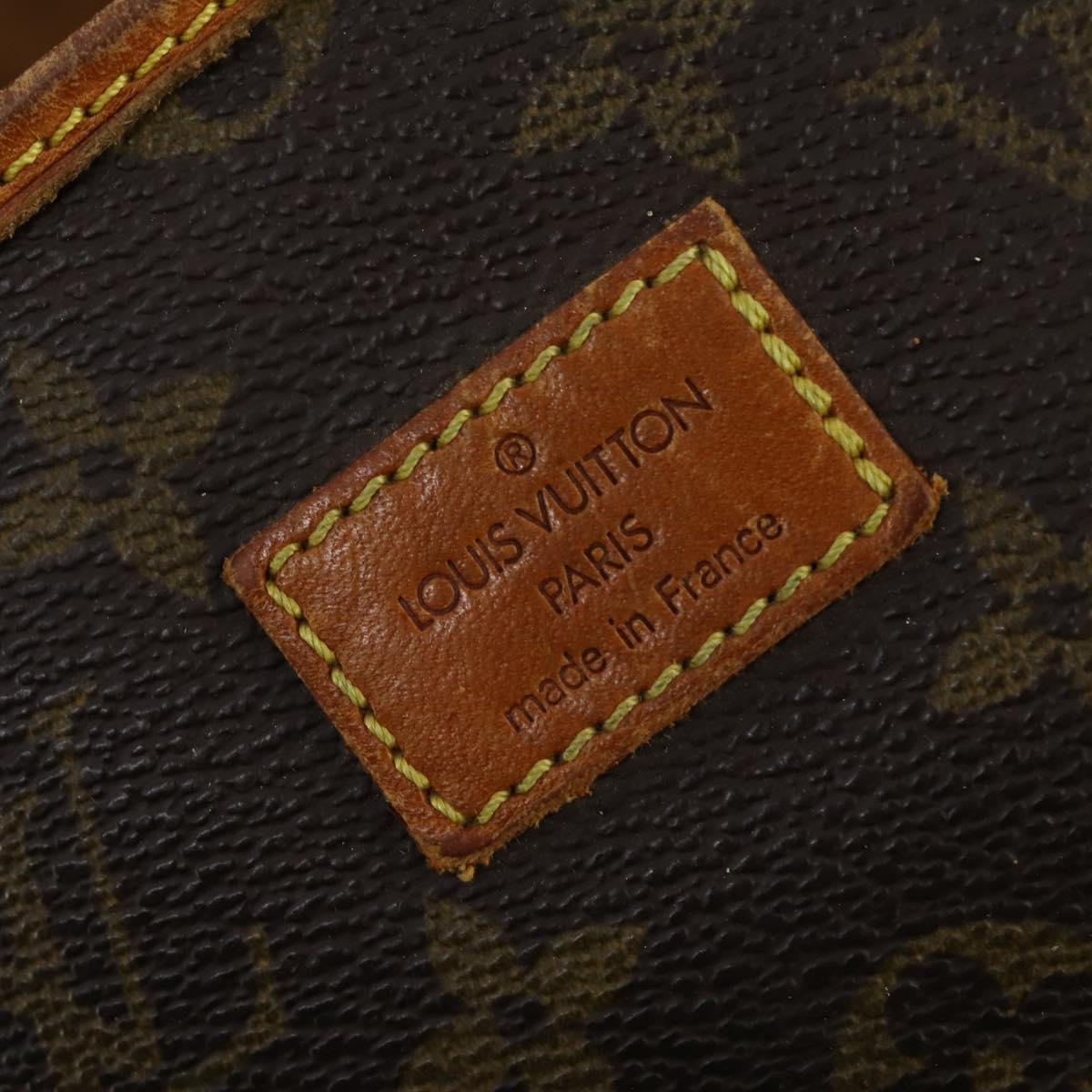 LOUIS VUITTON Monogram Saumur 35 Shoulder Bag M42254 LV Auth ka435