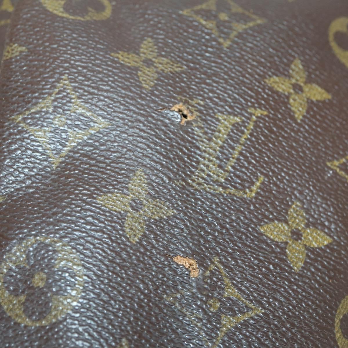 LOUIS VUITTON Monogram Saumur 35 Shoulder Bag M42254 LV Auth ka435